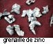 grenaille de zinc